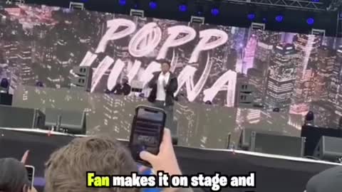 Fan Steals Mic From Popp Hunna