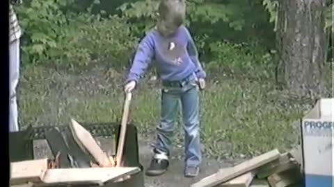 Justin & Jessica - Children Center Play, Halloween, Justin's Cast, Red River Gorge Picnic