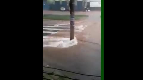 Brazil - Look at a crosswalk walking away