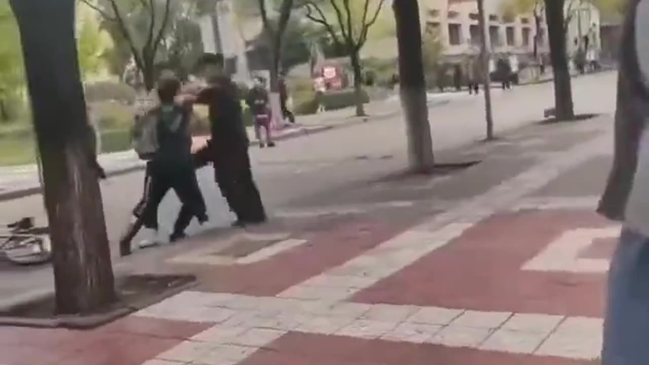 School security guard assaults student for walking against traffic