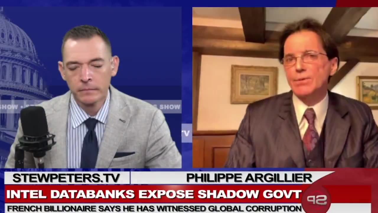 ⚠️FLASHBACK | U.S. SHADOW GOVERNMENT exposed by French Billionaire Philippe Argillier