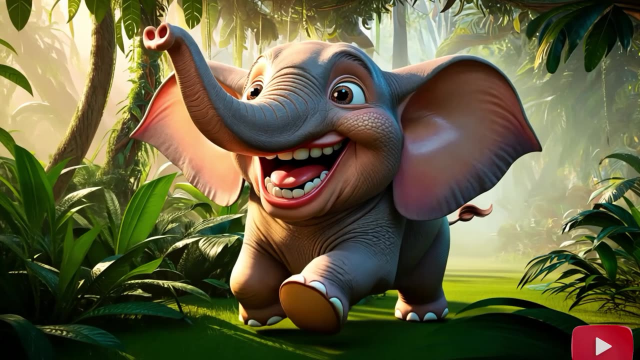 Happy Elephant Song for Kids | Catchy & Educational Children's Music