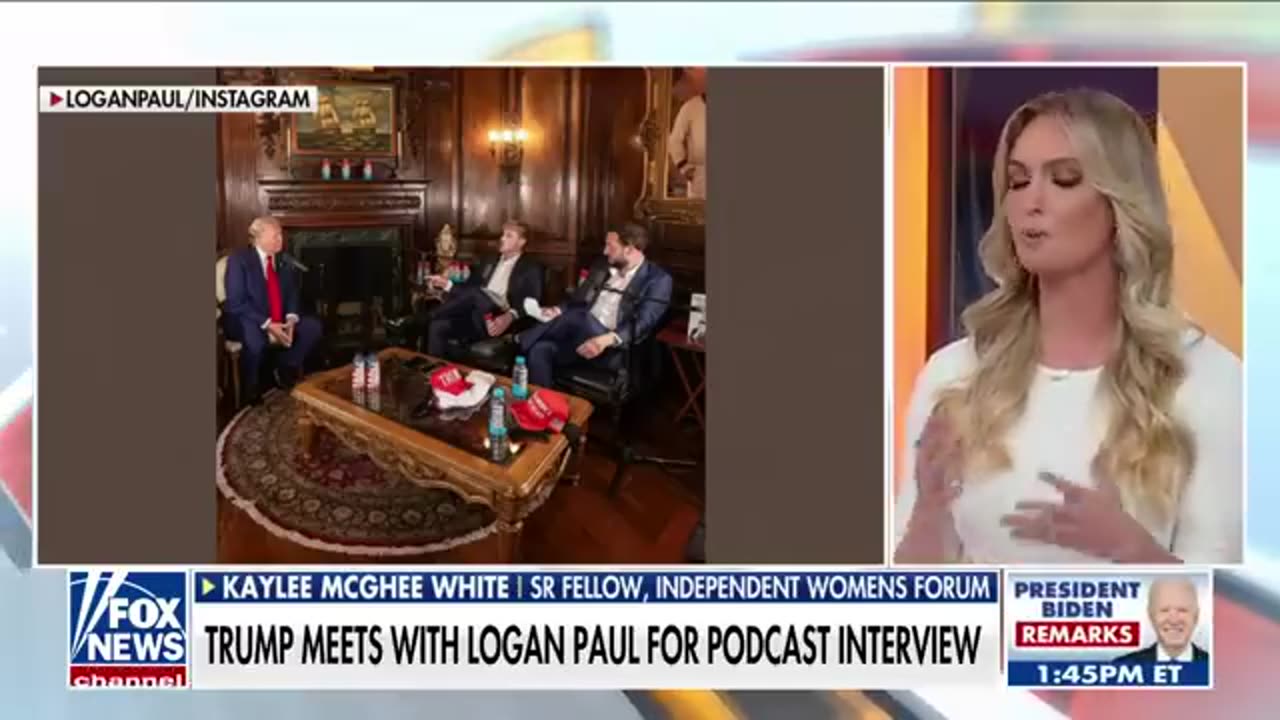 Trump brings hilarious gift to Logan Paul Fox News
