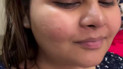 just minimal thing No lence, No lash look