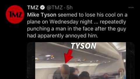 World Reacts to Mike Tyson Punching Man in the Airplane! [Twitter Edition]