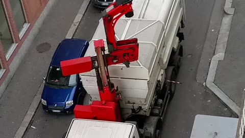 Street Cleaning Process in Europe countries Italy....