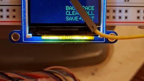 Bathroom Fan Controller v2.0 - first steps: wifi password input via menu using rotary encoder