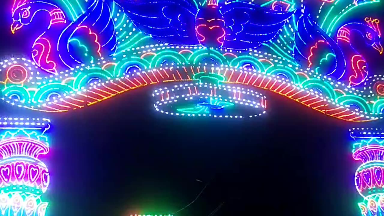 Lighting in festival time