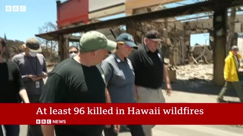 .Hawaii wildfires_ Crews may find 10 to 20 wildfire victims a day, says governor - BBC News