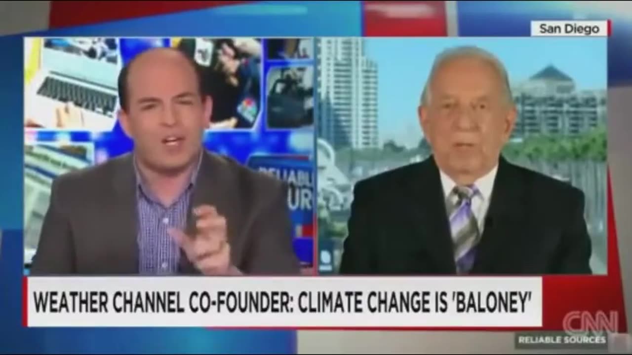 John Coleman, utterly demolishes the "human-induced global warming" narrative, in under 3 minutes.