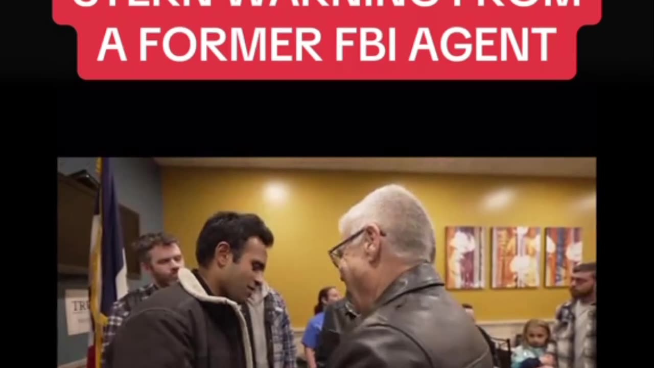FBI AGENT THREATENING VIVEK!! WTF THIS IS ILLEGAL