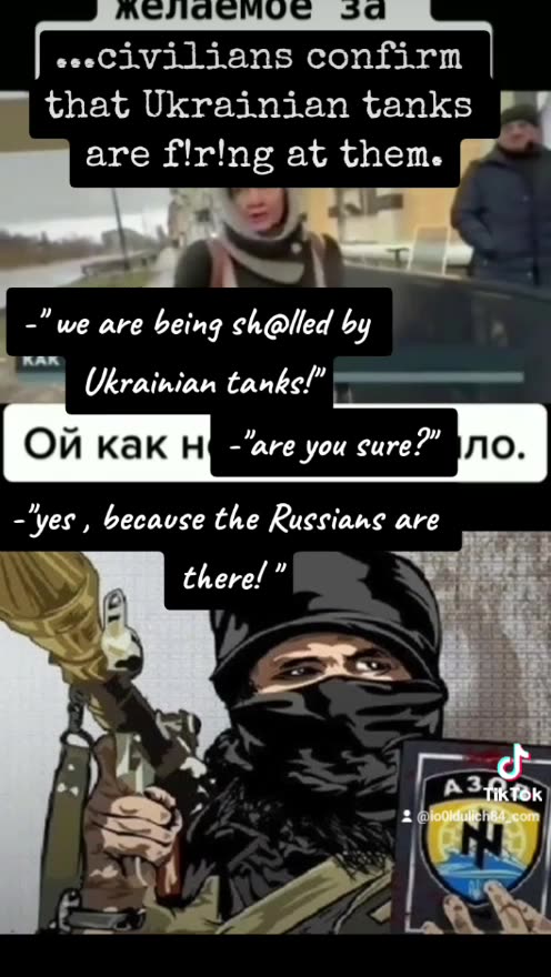 Donbassian civilians confirm that they were shelled from the Ukrainian side