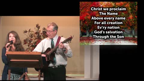 The Satisfaction of Testifying For Christ - Message Only