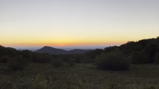 Sunrise Shenandoah National Park