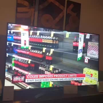 Australia - Food Shortage hit Australia only allowing 2 x packets of chicken & ground beef per person