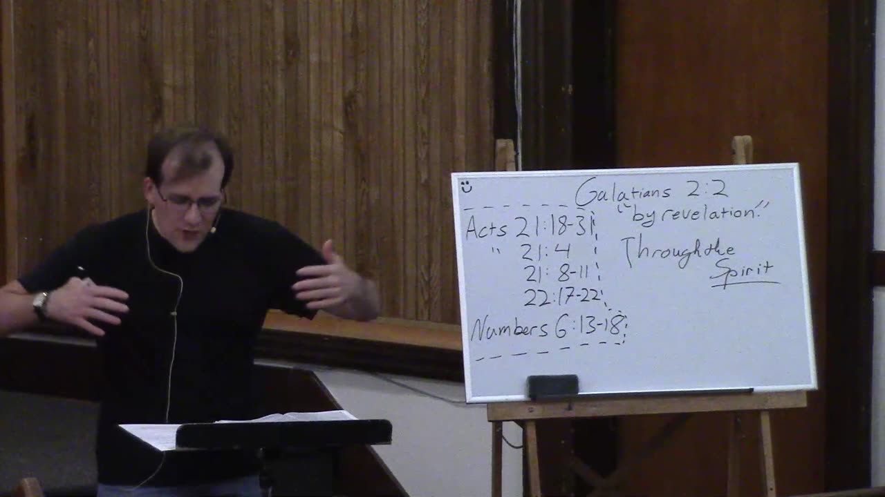 Bible Study - Galatians - 16 - 2:5 - Compromise and What Comes from it - Acts 21