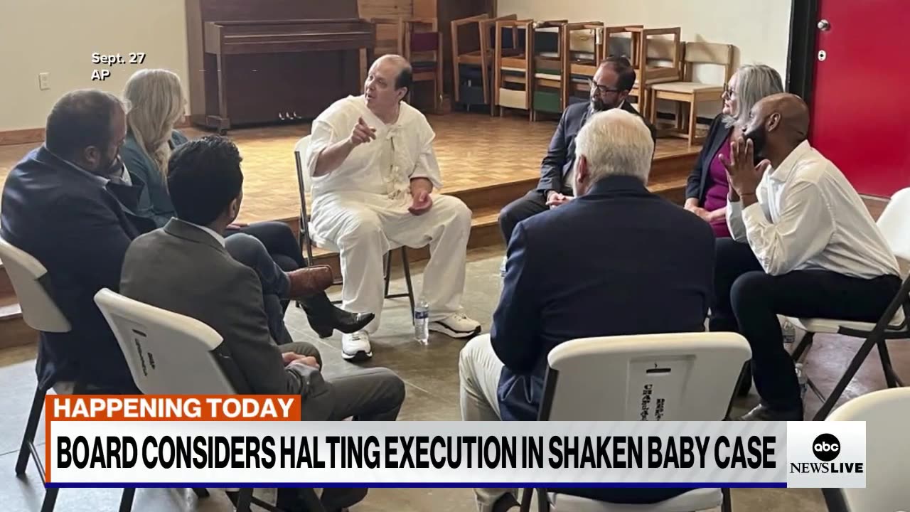 Texas man set to be executed on discredited 'shaken baby syndrome' hypothesis