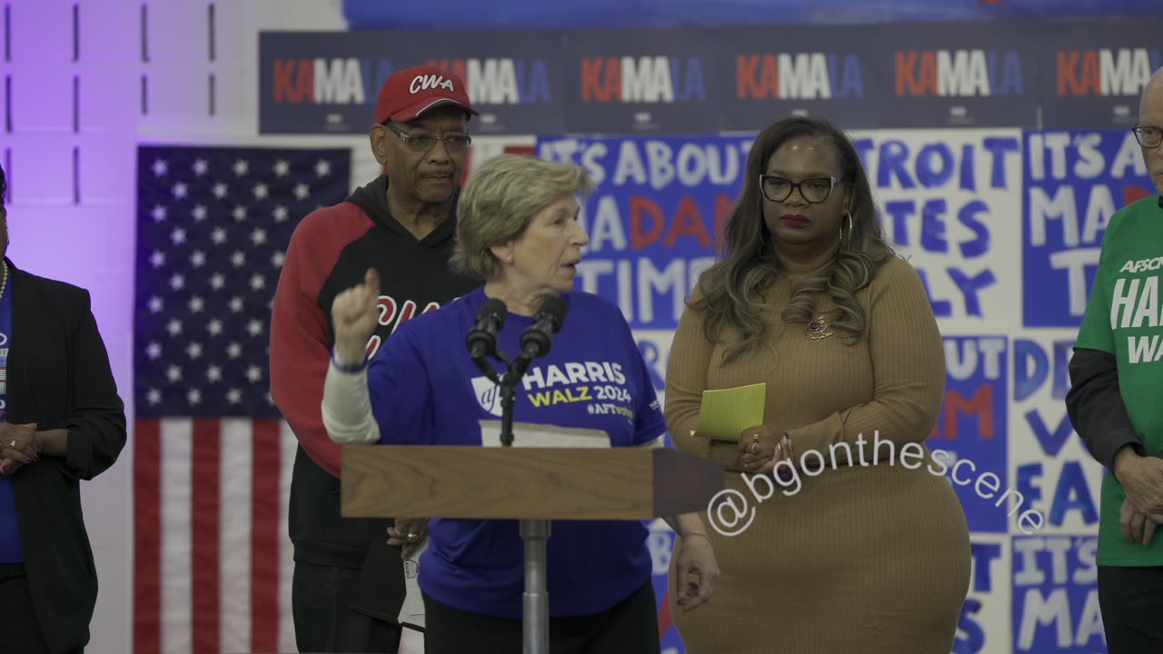 Randi Weingarten, American Federation of Teachers President, Speaks at Harris Campaign Event