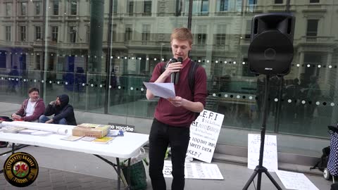 Tom Shaws speech at the Students Against Tyranny rally - 09/04/22