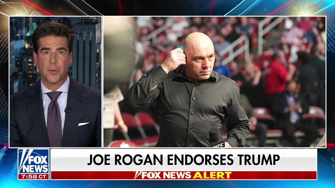 BREAKING NEWS Joe Rogan endorses Trump