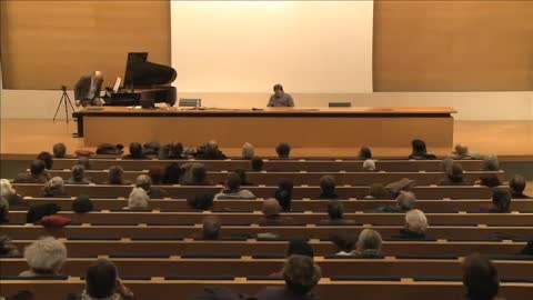 5347-001 MERVEILLEUSE CONFÉRENCE SUR LA MUSIQUE CONTEMPORAINE…