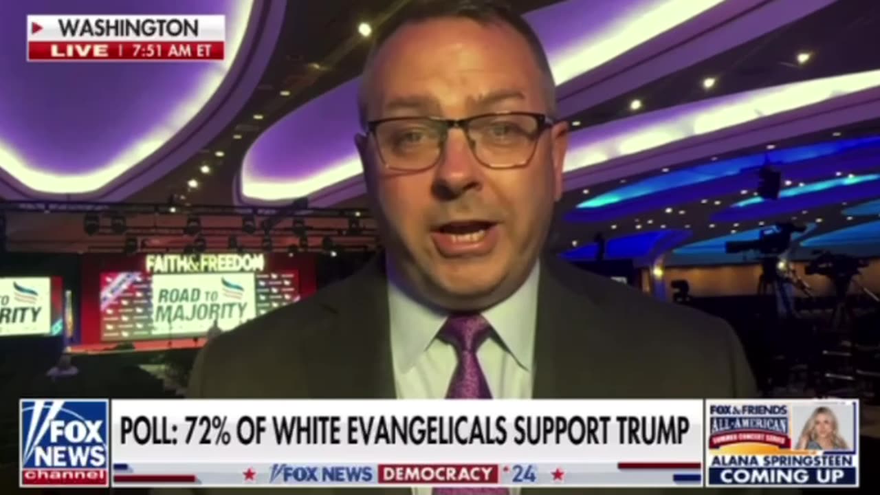 Growing evangelical support for Trump