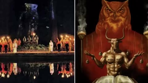 NEW BOHEMIAN GROVE VIDEO SHOWS SATANIC RITUAL ON DAY OF SCRIPTED TRUMP ASSASSINATION