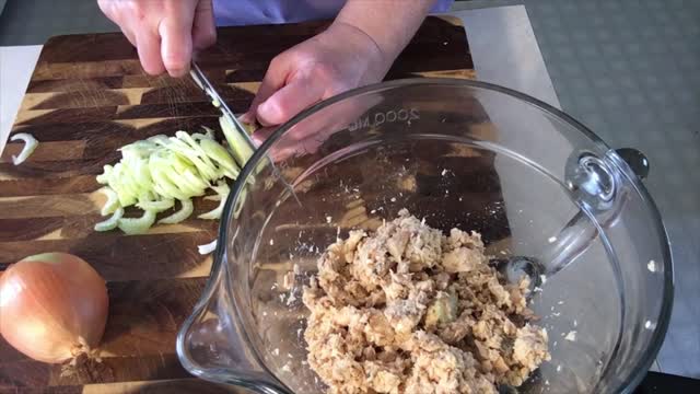 Salmon Salad with Substitutions - Use What You Have Cooking