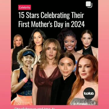 Happy mothers day to all celebrities mom out there 5/13/24