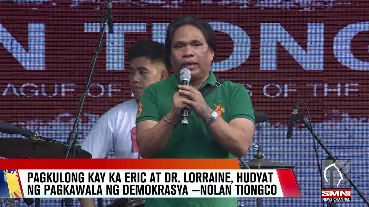 Pagkulong kay Ka Eric at Dr. Lorraine, hudyat ng pagkawala ng demokrasya