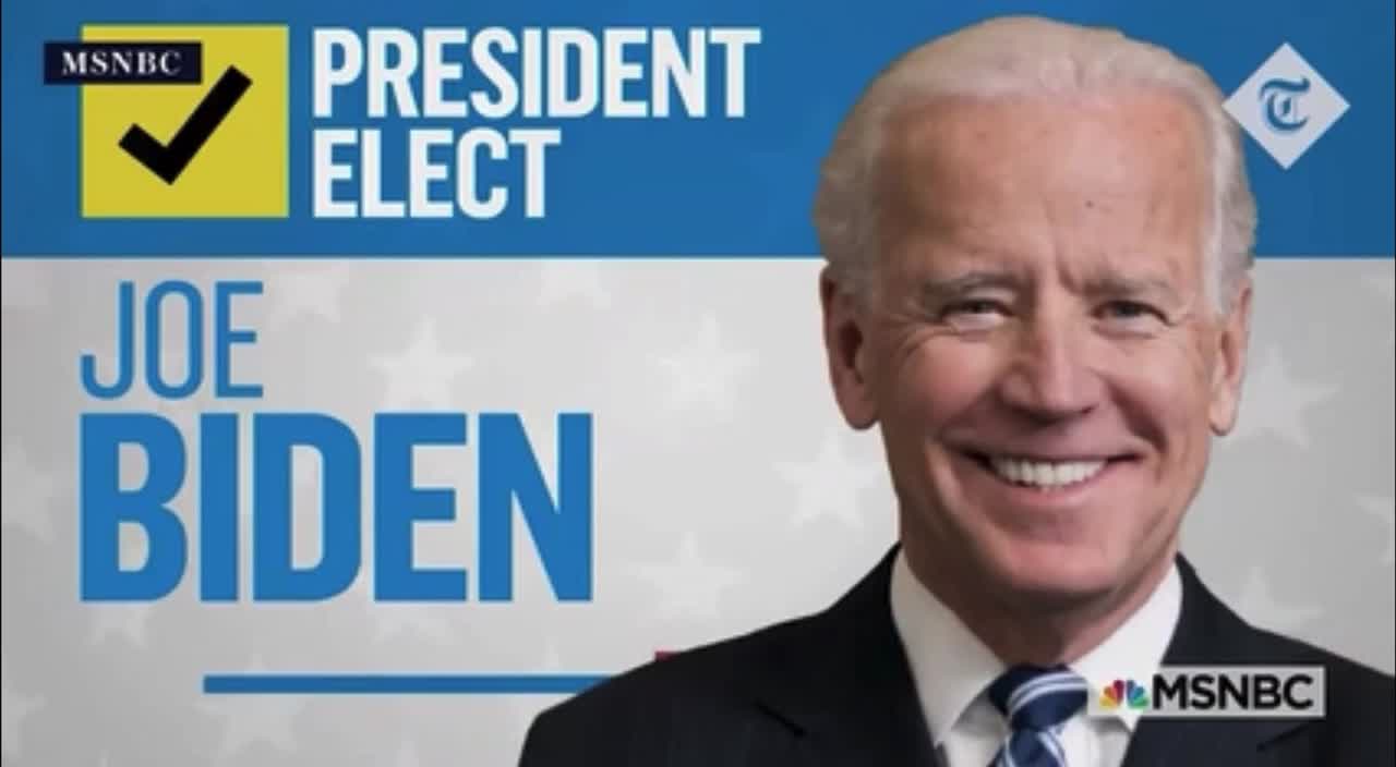 Reminder how we got here: 2020 Election week