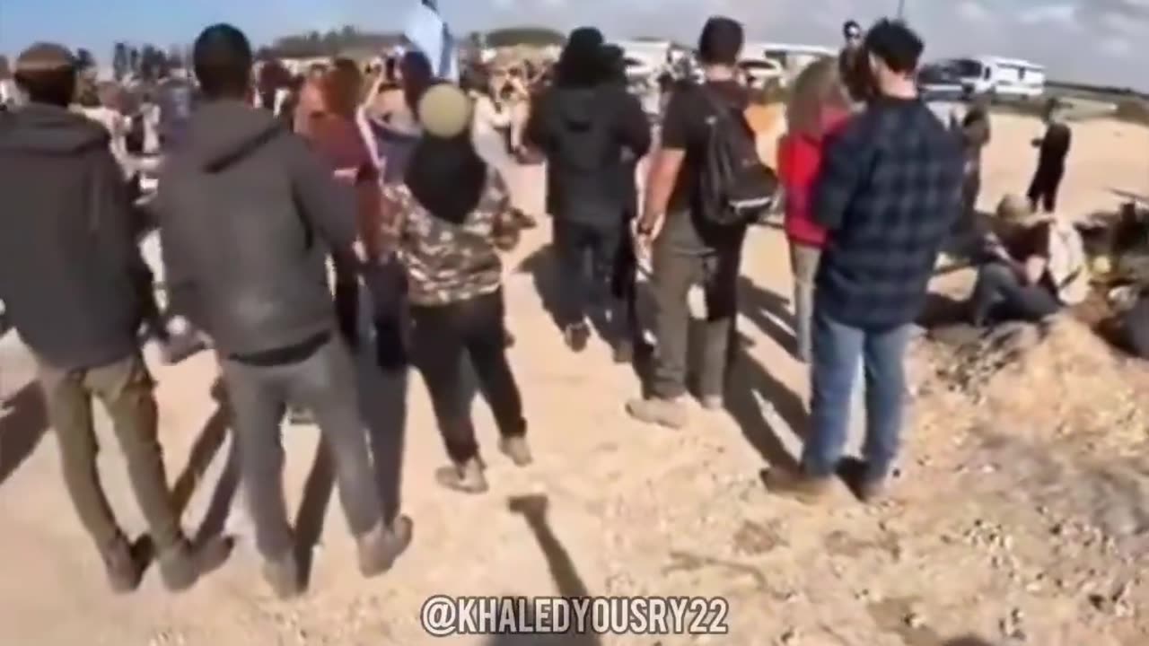 Just when you think you've seen it all, Israeli's organize a rave to block humanitarian aid