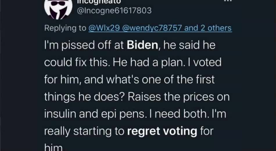 People Regret Voting For Biden