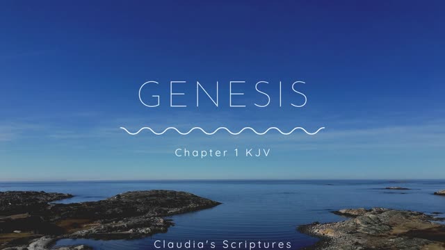 The Holy Bible Series Bible Book Of Genesis Chapters 1-2 Audio