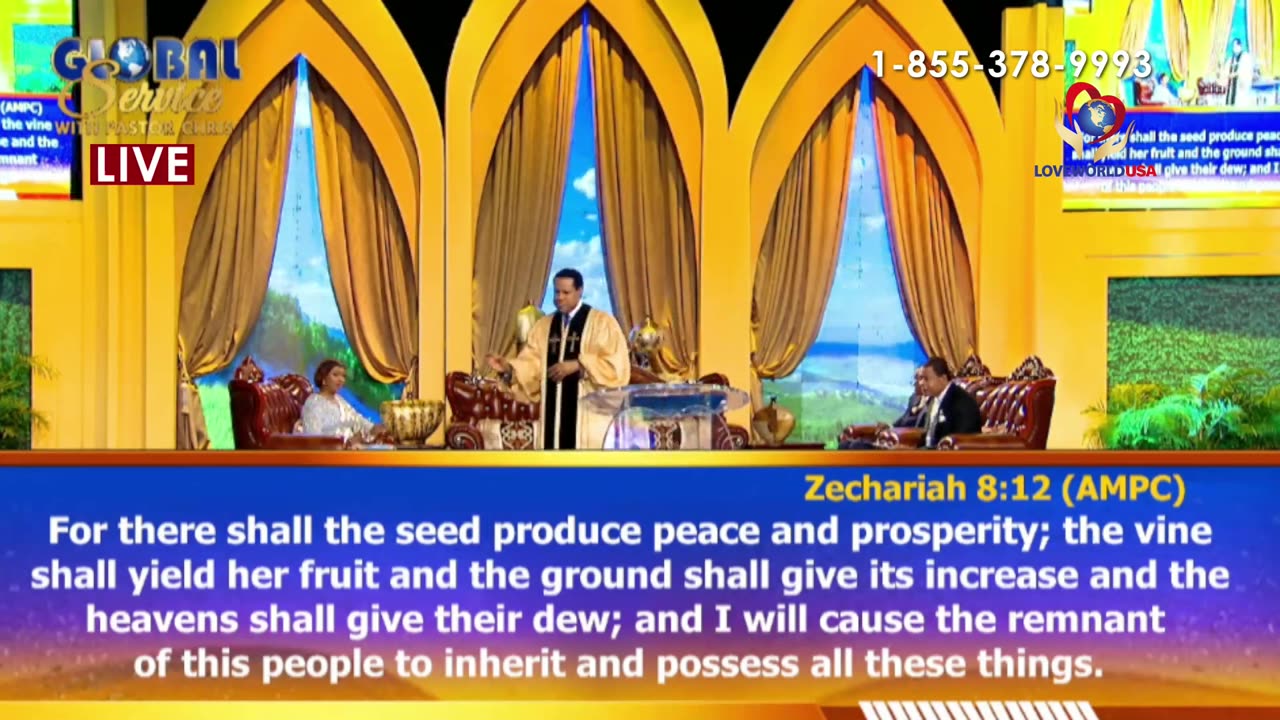 GLOBAL COMMUNION SERVICE WITH PASTOR CHRIS 5.11.2023