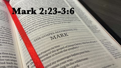 Mark 2:23-3:6 | The Sunday Sabbath | Lucas Crawford