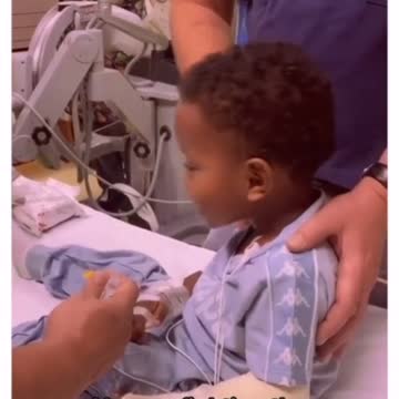 This kid is fighting sedation