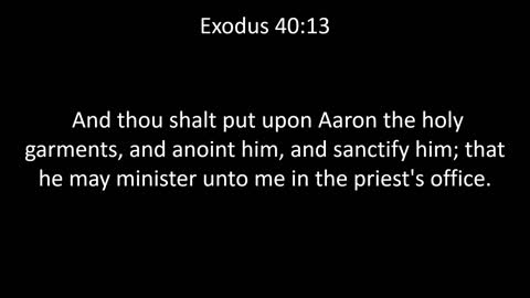 KJV Bible Exodus Chapter 40