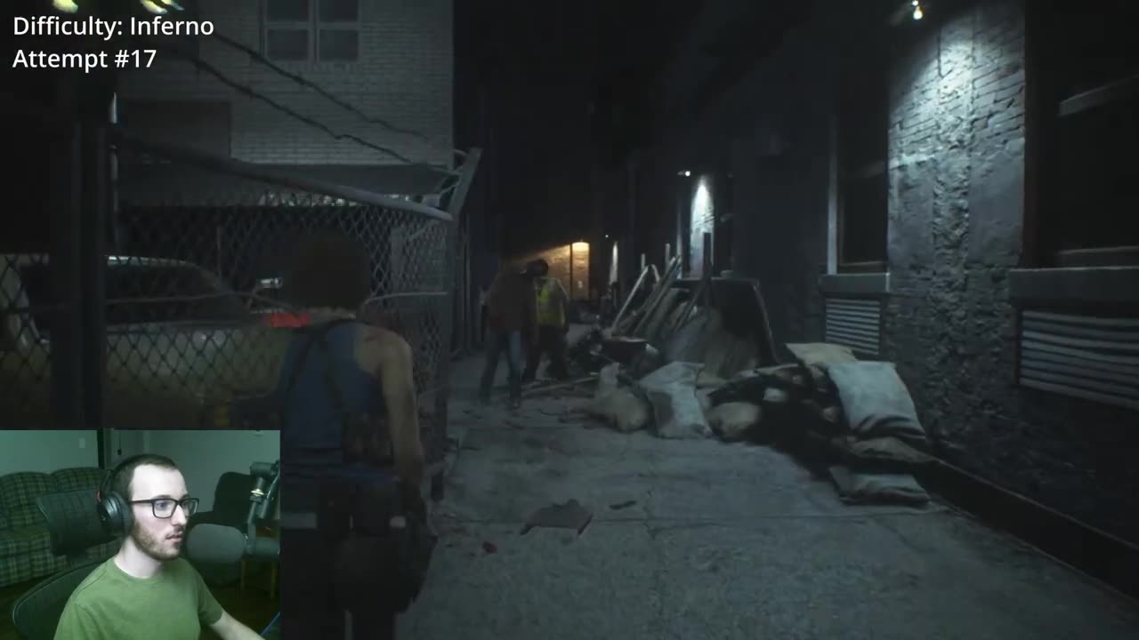 Suprise Unstoppable Zombie | Resident Evil 3