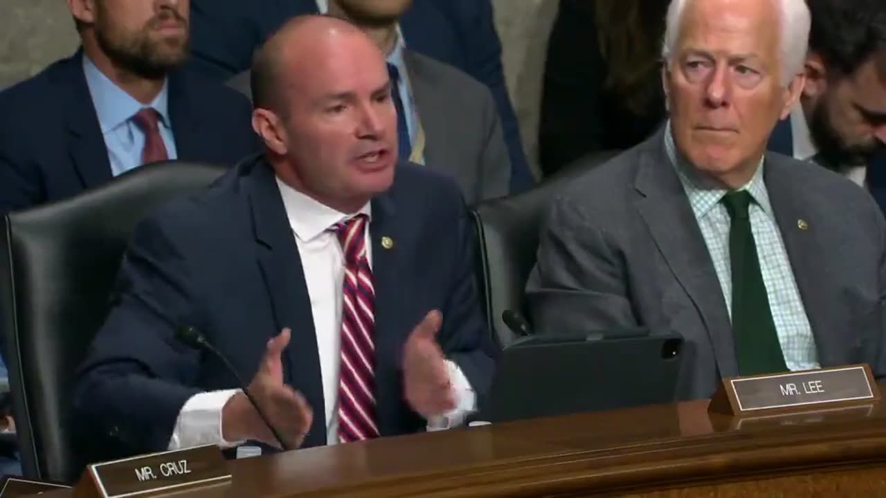 Rowe testimony with Mike Lee questions
