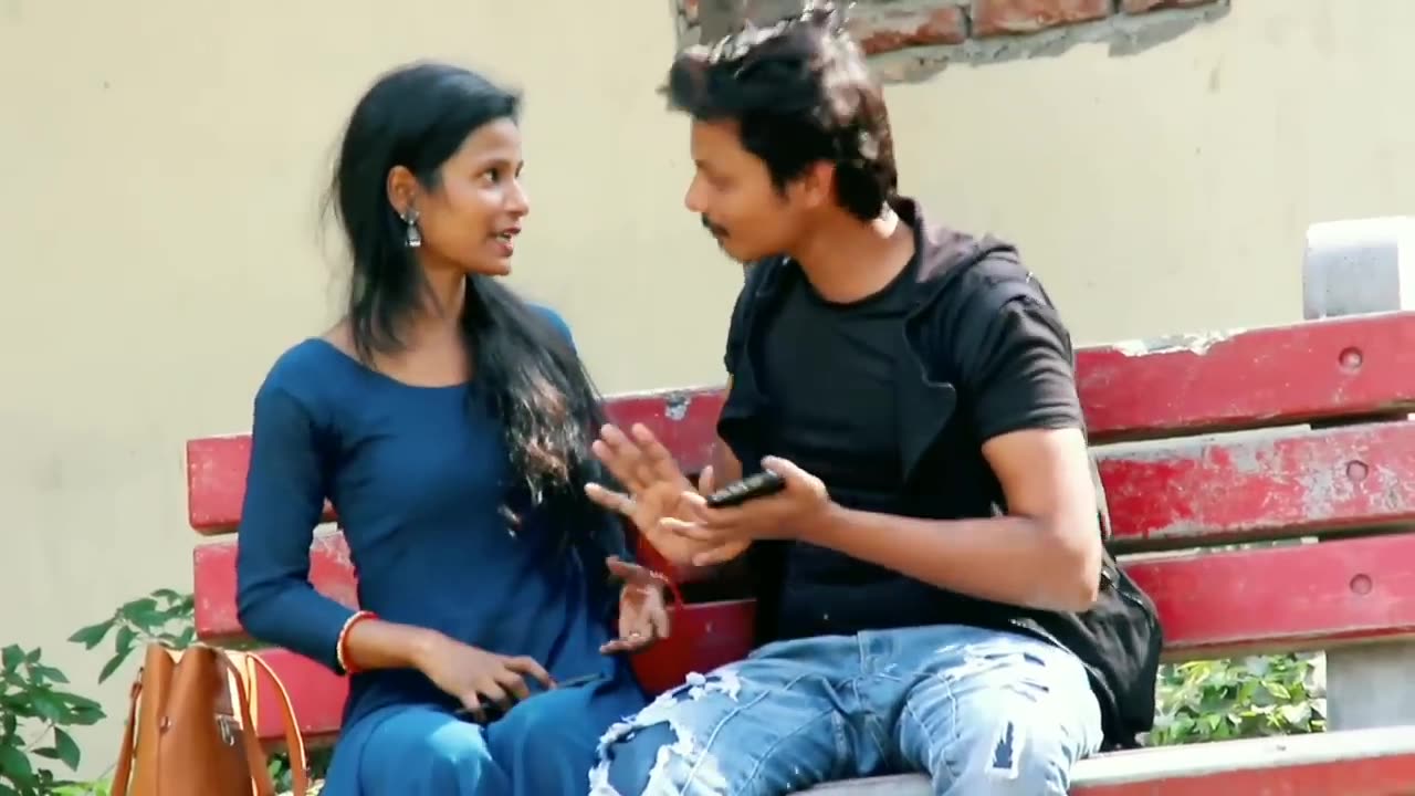 Extra hand prank on girl 😍 extra hand touching prank on public place