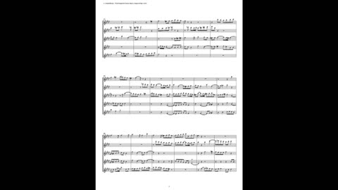 J.S. Bach - Well-Tempered Clavier: Part 1 - Fugue 08 (Flute Quintet)
