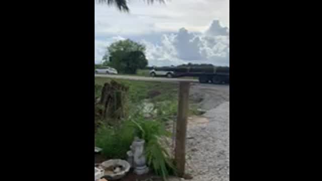 9/24/21: Bridge Poles Arriving--What a Day!