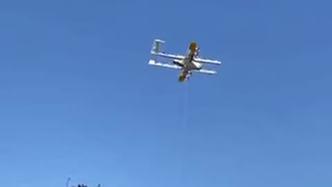 Unexpected problem with drone courier