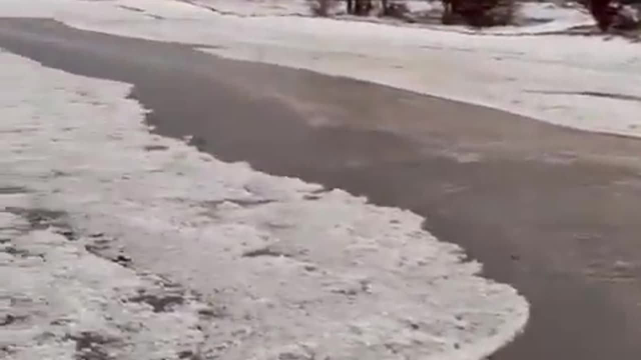 Heavy Hailstorm Fall In Afif Of Najd Region, Saudi Arabia (15.03.2024)