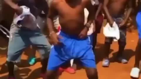 African kids dance