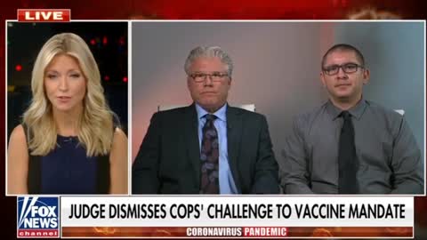 Police Officer who had natural Immunity took the Vaccine and now he cant walk