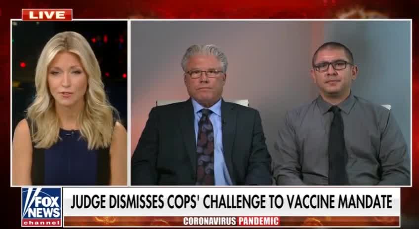 Police Officer who had natural Immunity took the Vaccine and now he cant walk