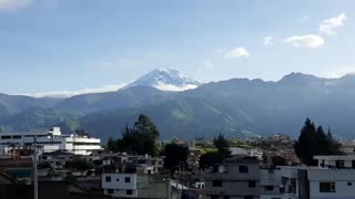 Chimborazo volcano Ecuador