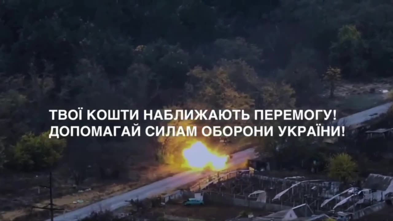 Ukrainian Drone Runs Down a Russian on a Motorcycle